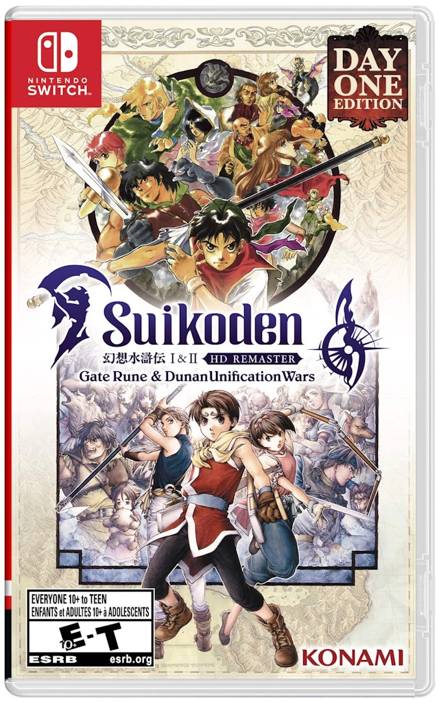 Suikoden I & II HD Remaster for Nintendo Switch: $29.99
