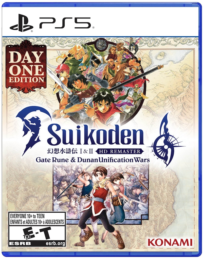 Suikoden I & II HD Remaster for PlayStation 5: $27.99