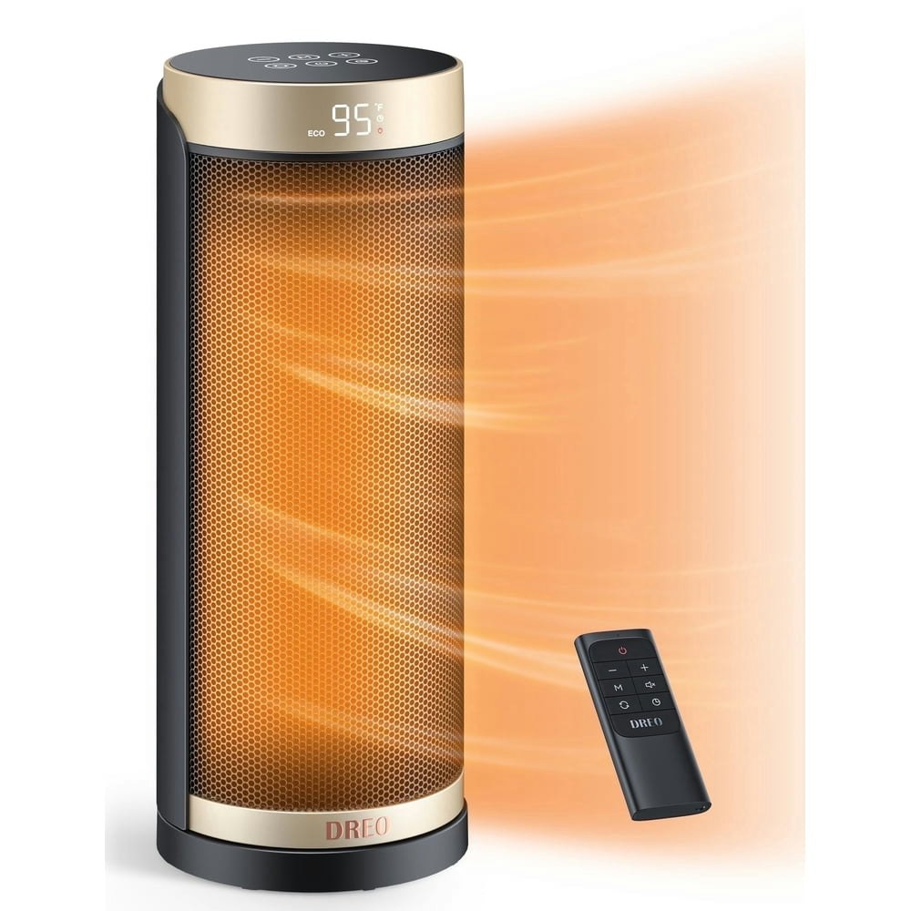 Dreo 1,500W PTC Ceramic Portable Space Heater: $74.99 Dreo 1,500W PTC Ceramic Portable Space Heater: $74.99