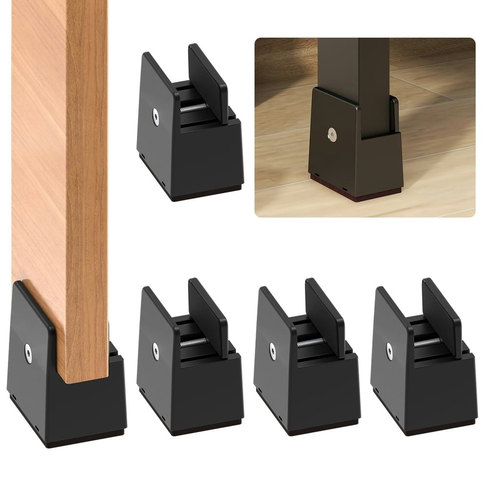 Ezprotekt Adjustable Furniture Riser Screw Clamp 4-Pack: $23.99 Ezprotekt Adjustable Furniture Riser Screw Clamp 4-Pack: $23.99