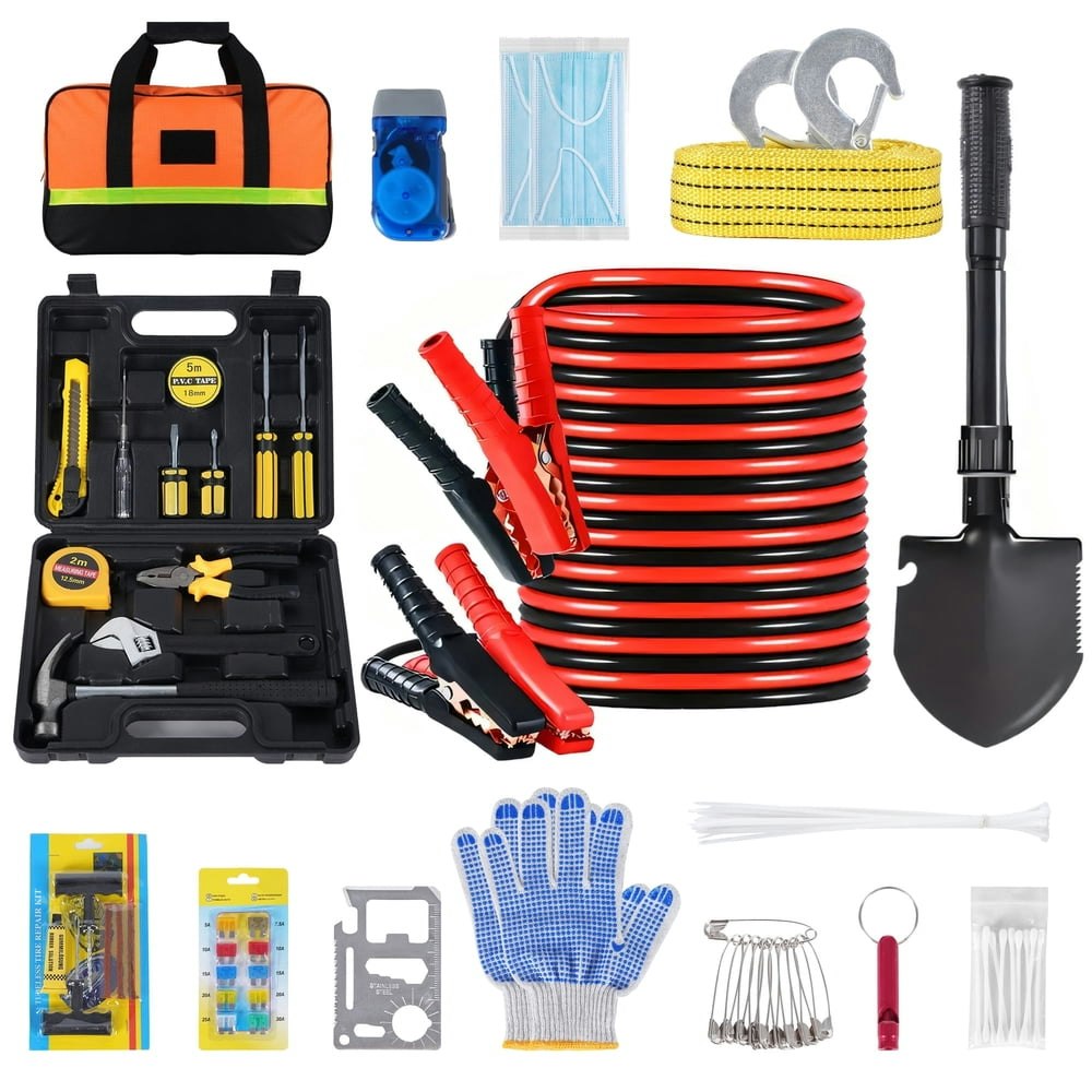 Nexpow Car Emergency Roadside Assistance Kit: $49.99 Nexpow Car Emergency Roadside Assistance Kit: $49.99