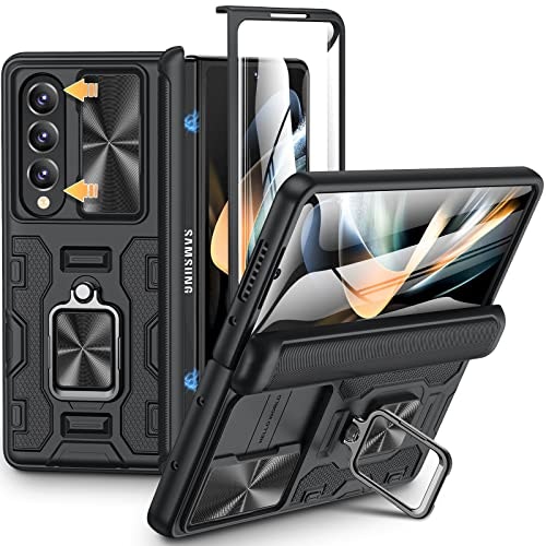 Vego Samsung Galaxy Z Fold 4 Case with Slide Camera Cover and Hinge Protection: $19.43 Vego Samsung Galaxy Z Fold 4 Case with Slide Camera Cover and Hinge Protection: $19.43