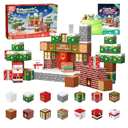 Timetome 100-Piece Magnetic Building Blocks: $16.82 Timetome 100-Piece Magnetic Building Blocks: $16.82