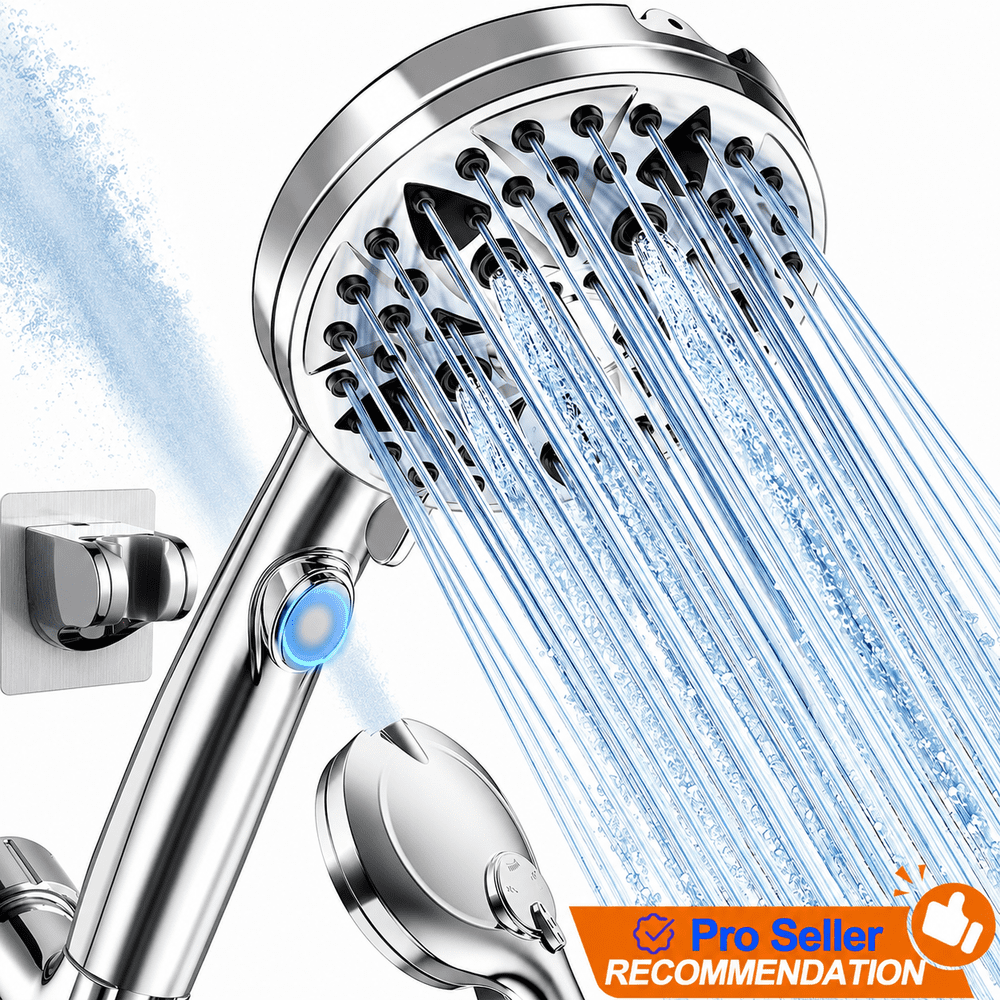 9-Mode High Pressure Handheld Shower Head with Hose: $26.99 9-Mode High Pressure Handheld Shower Head with Hose: $26.99