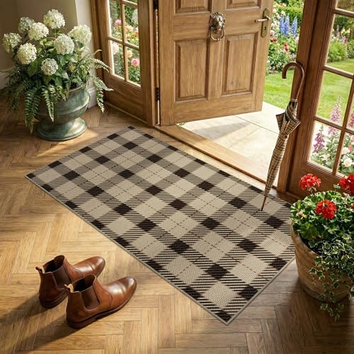 JTJ Easy Jute 2x4 Entryway Rug: $25.99