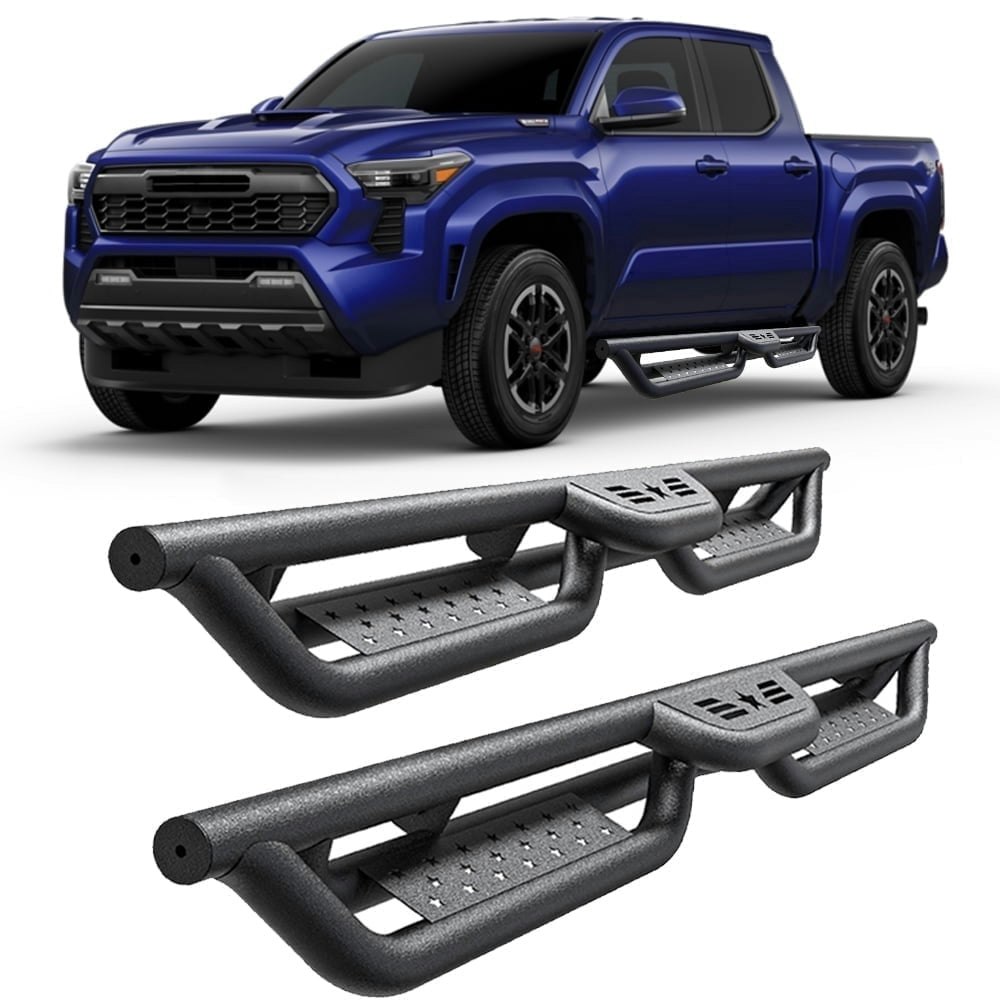 6-Inch Running Boards for 2024-2026 Toyota Tacoma Crew Cab: $268.39