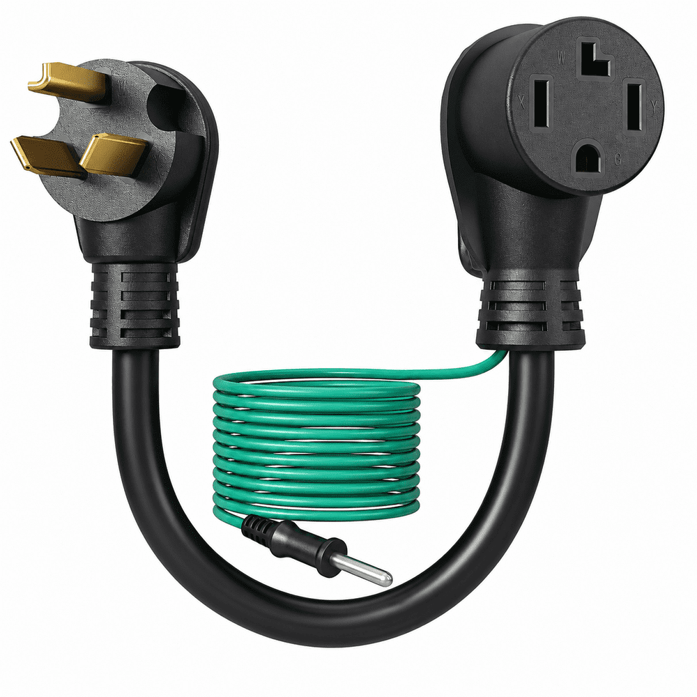 Dewenwils 18-inch 30A 4-Prong to 3-Prong Dryer Plug Adapter: $19.99
