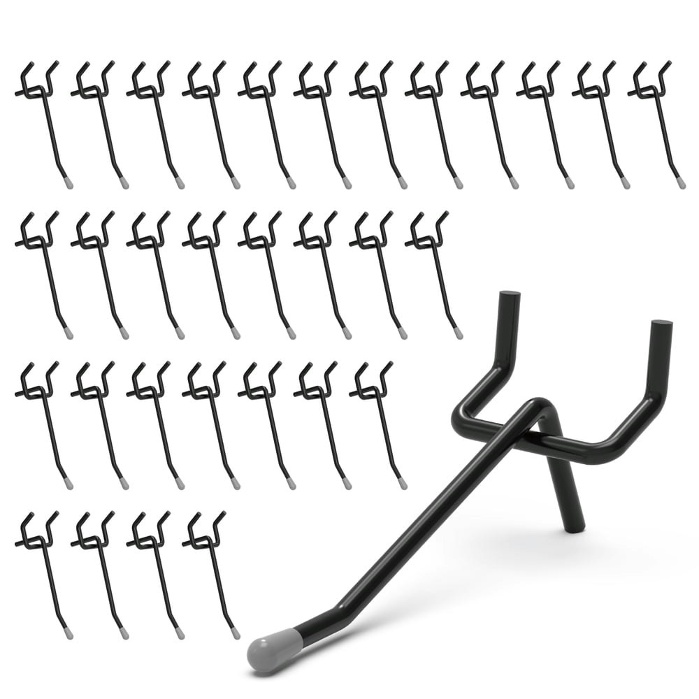 Huhole 2-inch Pegboard Hooks 50-Pack: $16.19 Huhole 2-inch Pegboard Hooks 50-Pack: $16.19