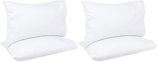 Amazon Basics 400 Thread Count Standard Cotton Pillowcases 2-Pack: $17.68 Amazon Basics 400 Thread Count Standard Cotton Pillowcases 2-Pack: $17.68