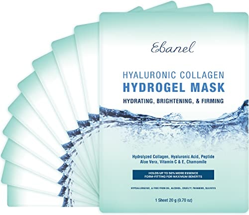 Ebanel Hydrogel Collagen Face Mask 10-Pack: $24.63
