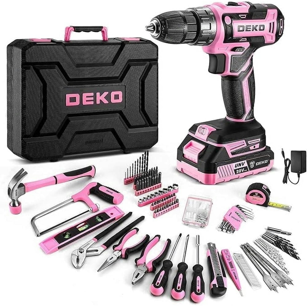 Dekopro 20V Cordless Drill Tool Kit: $64.99 Dekopro 20V Cordless Drill Tool Kit: $64.99