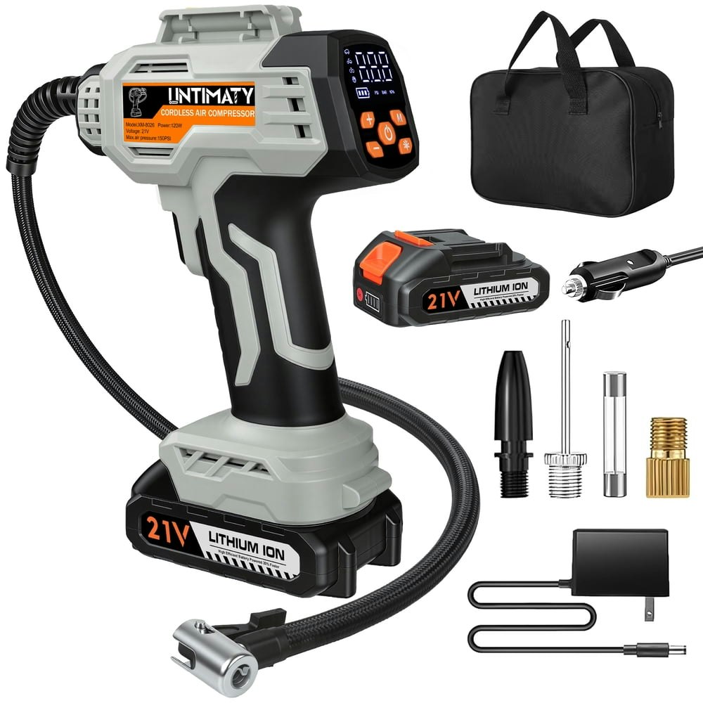 Untimaty 150-PSI Cordless Portable Tire Inflator: $30.39 Untimaty 150-PSI Cordless Portable Tire Inflator: $30.39