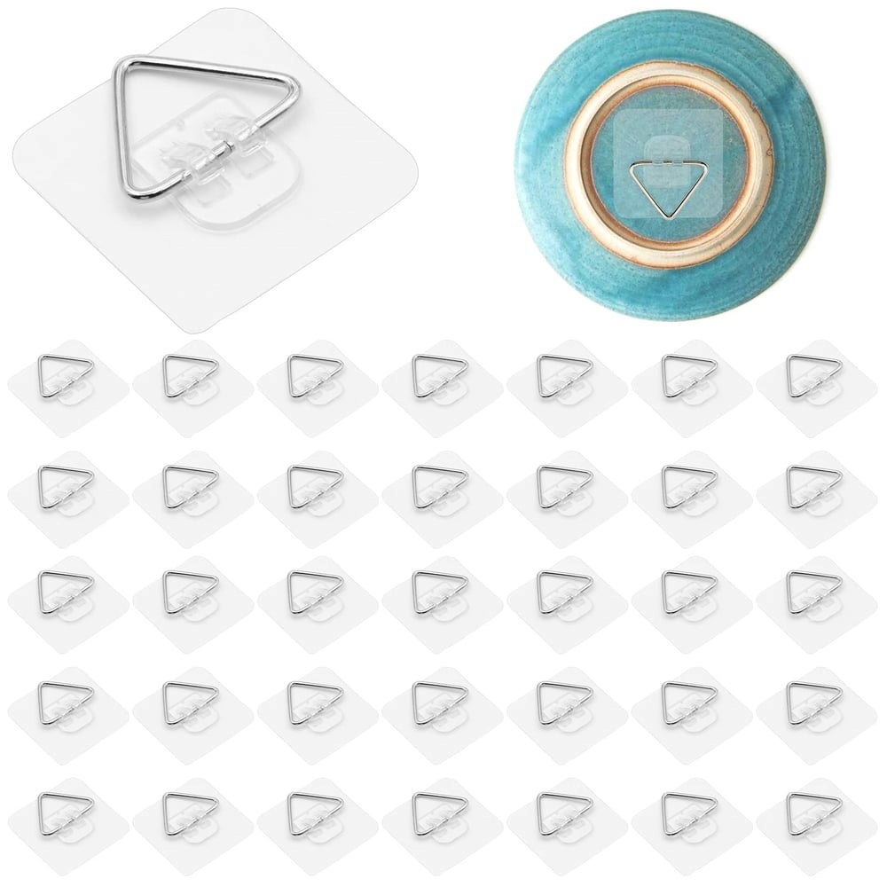 Zynery Adhesive Picture and Plate Hangers 40-Pack: $11.59 Zynery Adhesive Picture and Plate Hangers 40-Pack: $11.59