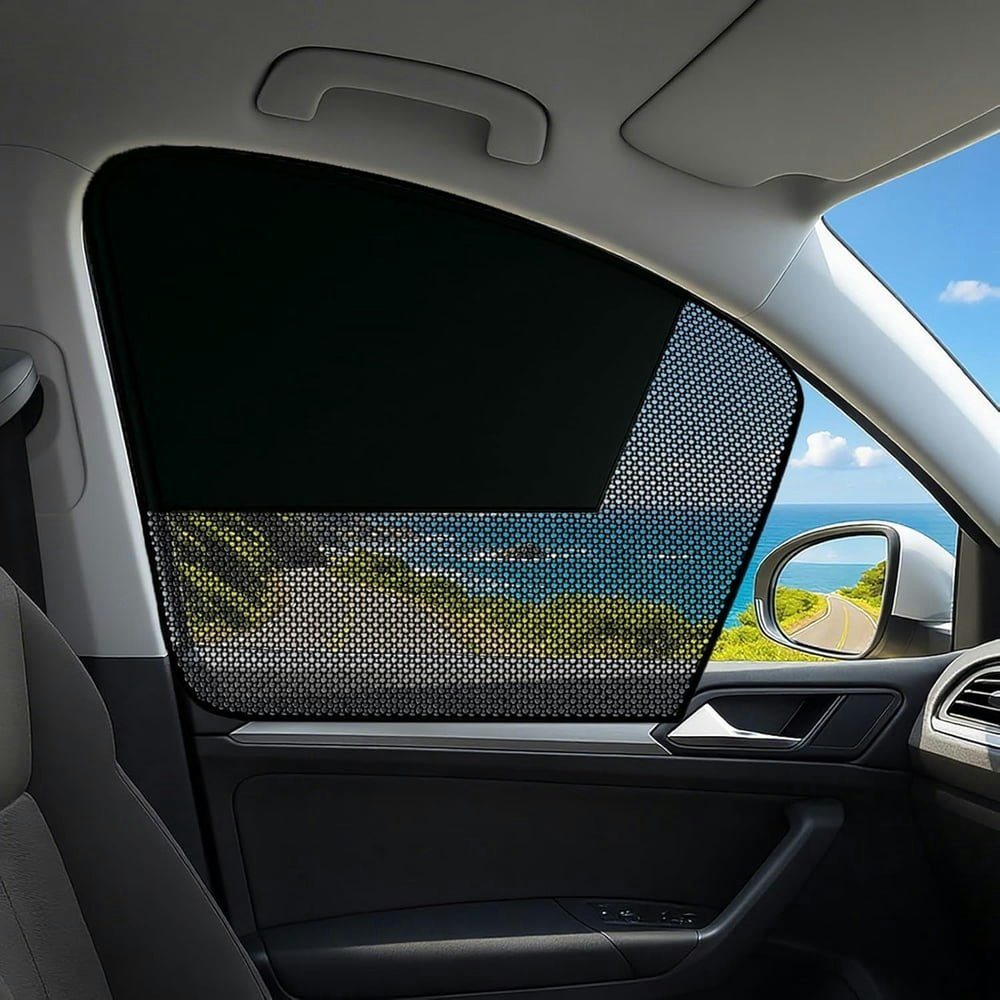 Magnetic Car Front Side Window Shade 2-Pack: $11.99 Magnetic Car Front Side Window Shade 2-Pack: $11.99