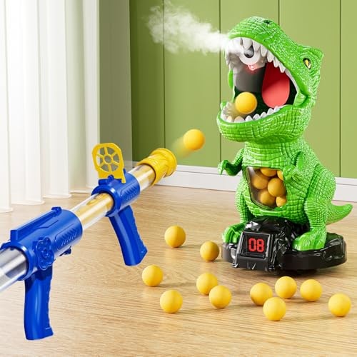 Niplooow Moveable Dinosaur Shooting Target Toy with Air Pump Launcher: $25.49 Niplooow Moveable Dinosaur Shooting Target Toy with Air Pump Launcher: $25.49