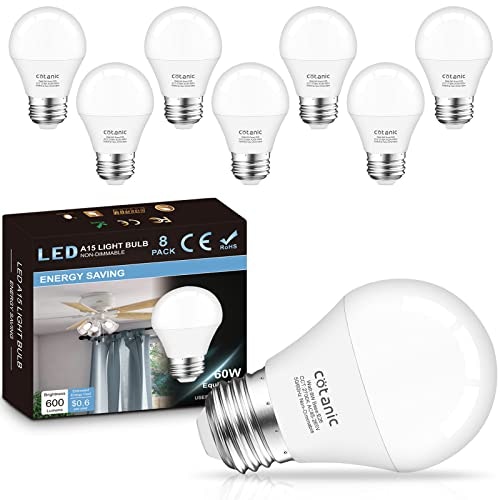 Cotanic E26 LED Ceiling Fan Light Bulbs 8-Pack: $15.27 Cotanic E26 LED Ceiling Fan Light Bulbs 8-Pack: $15.27