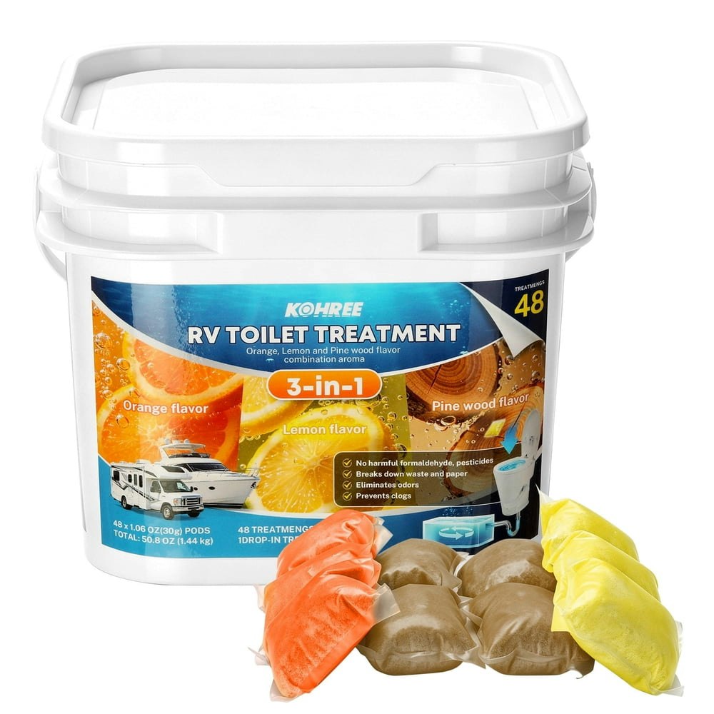 Kohree RV Toilet Treatment 48-Pack: $35.99 Kohree RV Toilet Treatment 48-Pack: $35.99