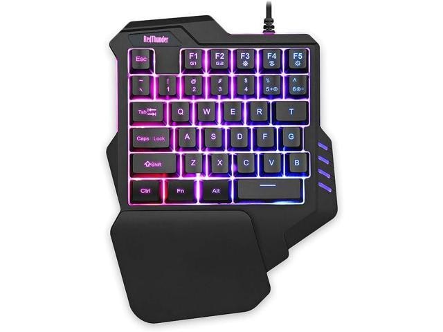 RedThunder RGB One-Handed Gaming Keyboard: $52.39