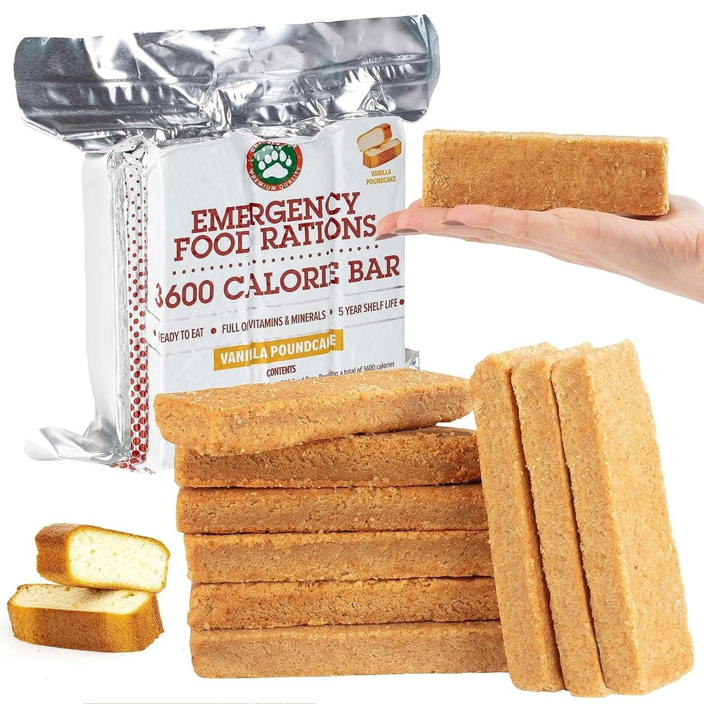 Grizzly Gear 3,600-Calorie Emergency Food Ration Bar: $17.95 Grizzly Gear 3,600-Calorie Emergency Food Ration Bar: $17.95