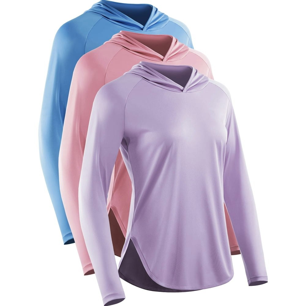 Cadmus Women's Hooded Long Sleeve Workout Shirts 3-Pack: $33.19 Cadmus Women's Hooded Long Sleeve Workout Shirts 3-Pack: $33.19