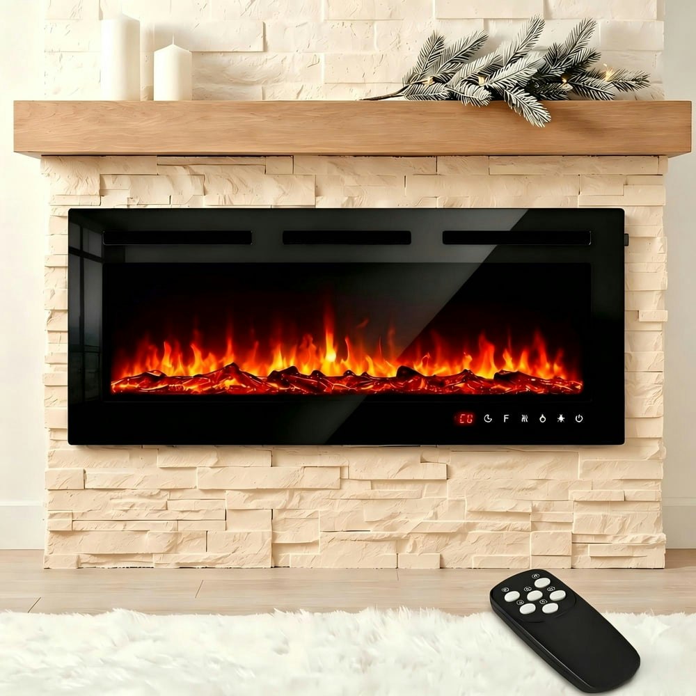 Fehomix 50-Inch Electric Fireplace: $139.99 Fehomix 50-Inch Electric Fireplace: $139.99
