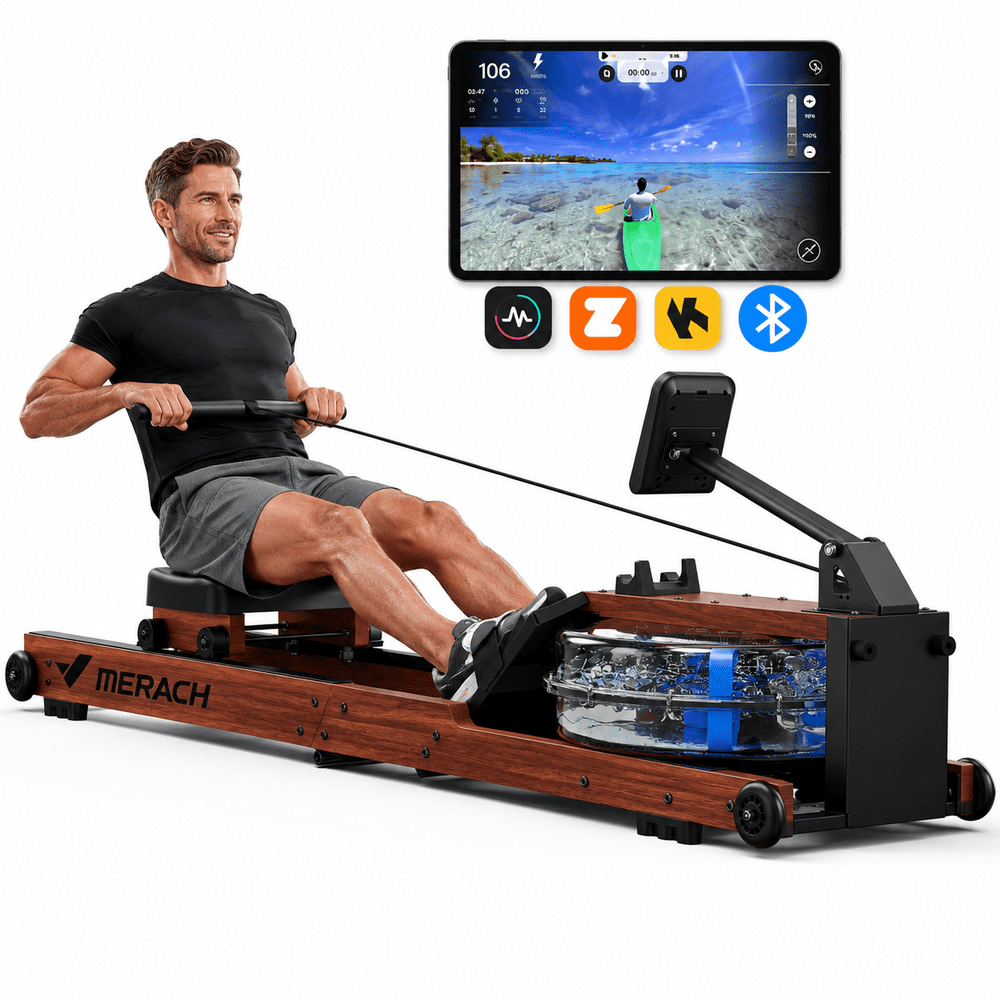 Merach Water Rowing Machine: $220.80