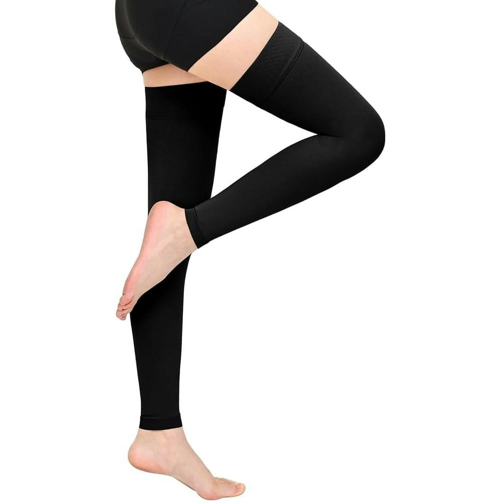 Martine Mall 15-20mmHg Footless Thigh High Compression Stockings: $10.82 Martine Mall 15-20mmHg Footless Thigh High Compression Stockings: $10.82