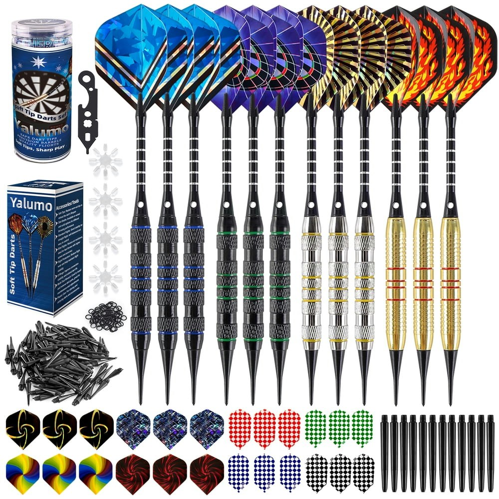 Yalumo 18g Professional Soft Tip Dart Set: $18.04 Yalumo 18g Professional Soft Tip Dart Set: $18.04