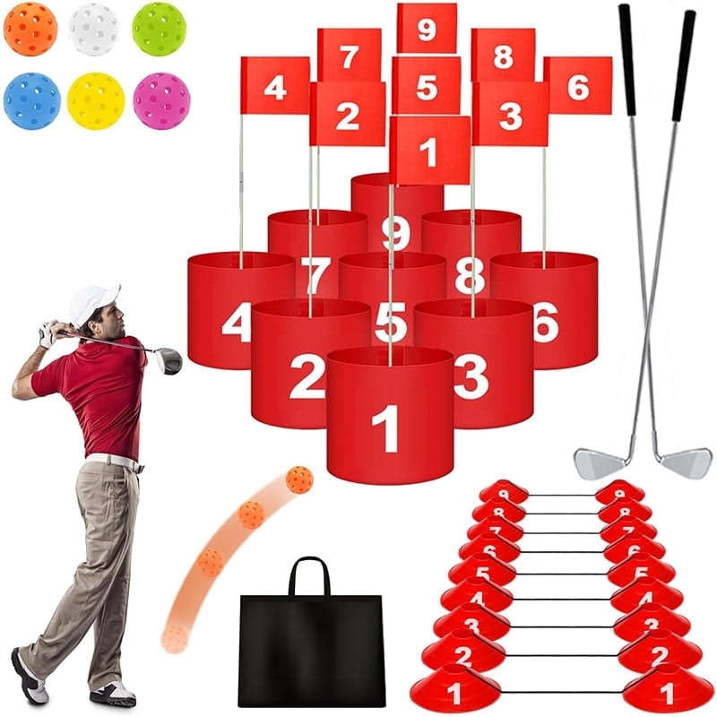 Bucket Golf 9-Piece Game Set: $64.59
