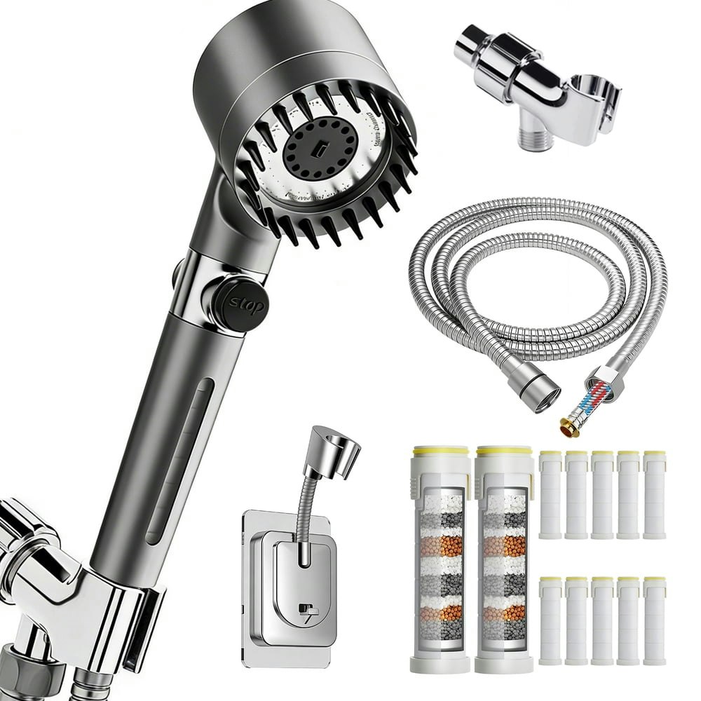 Mankoda Filtered Handheld Shower Head with 12-Stage Filter and 78-inch Hose: $26.99 Mankoda Filtered Handheld Shower Head with 12-Stage Filter and 78-inch Hose: $26.99