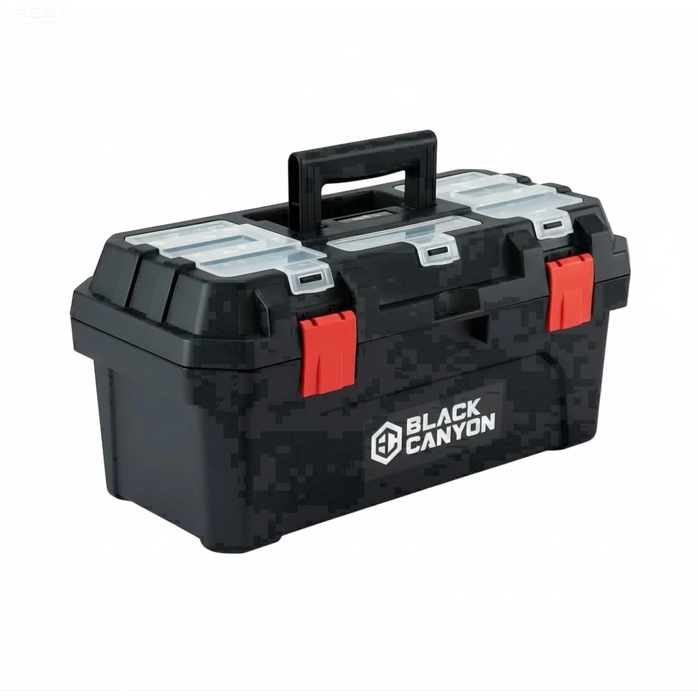 Black Canyon 17-inch Plastic Tool Box: $18.69 Black Canyon 17-inch Plastic Tool Box: $18.69