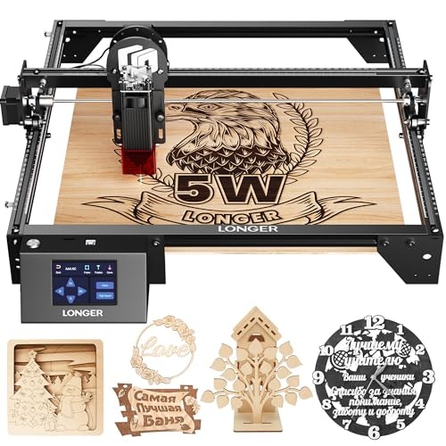 Longer Ray5 5W Laser Engraver and Cutter: $124.38 Longer Ray5 5W Laser Engraver and Cutter: $124.38
