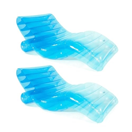 Funboy Inflatable Tri-Color Chaise Lounger 2-Pack: $51.60 Funboy Inflatable Tri-Color Chaise Lounger 2-Pack: $51.60