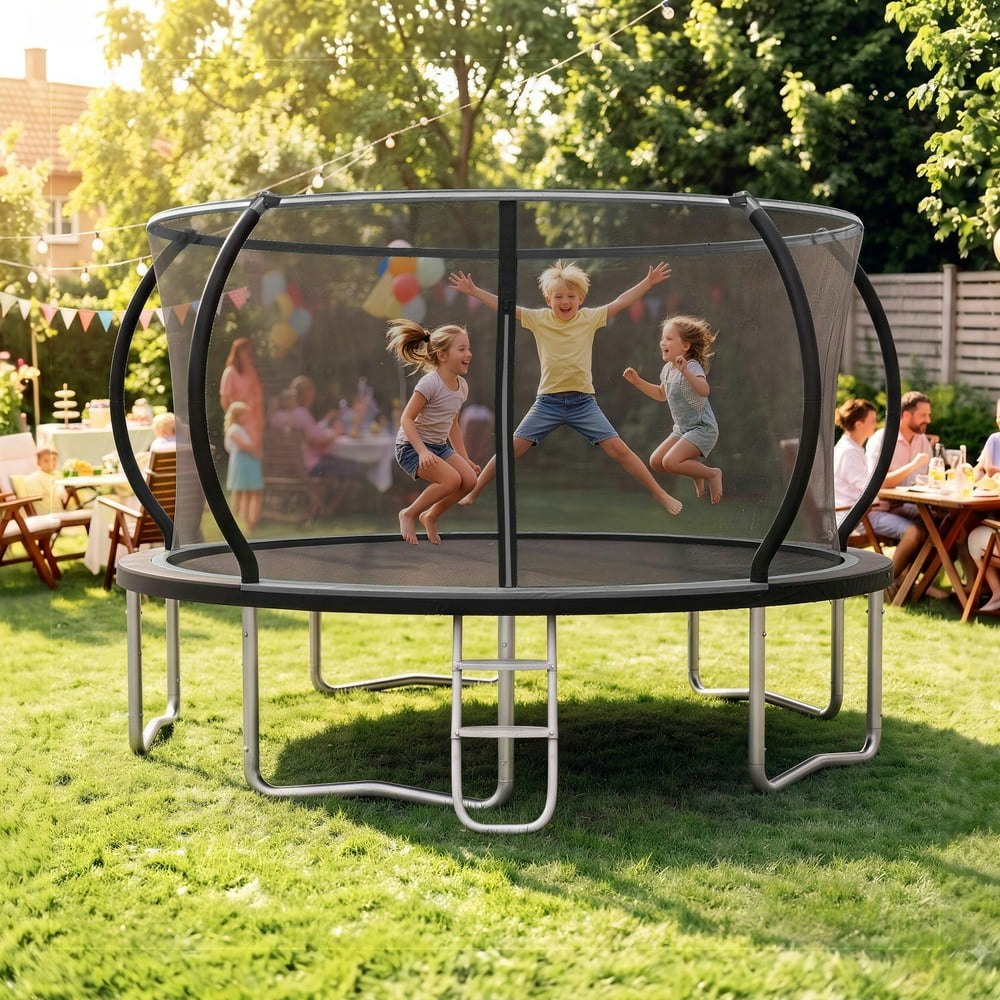 Cochan 14-Foot Trampoline with Enclosure: $279.99 Cochan 14-Foot Trampoline with Enclosure: $279.99