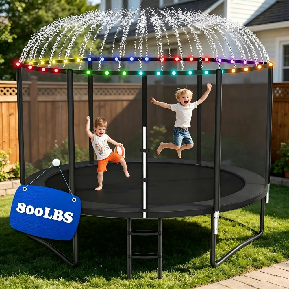 Cochan 8-Foot Trampoline with Enclosure: $199.99