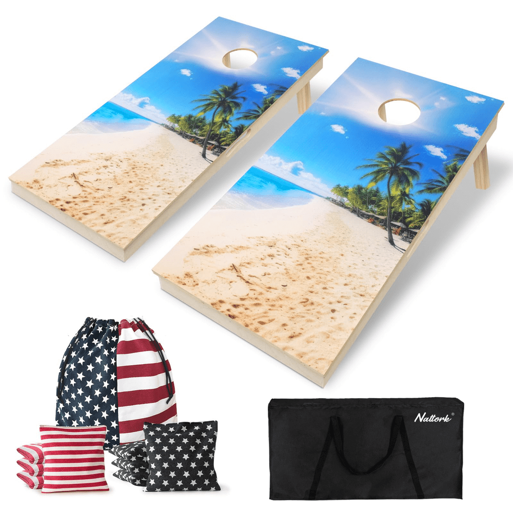 4x2 Foot Regulation Cornhole Board Set with 8 Bean Bags: $134.99 4x2 Foot Regulation Cornhole Board Set with 8 Bean Bags: $134.99