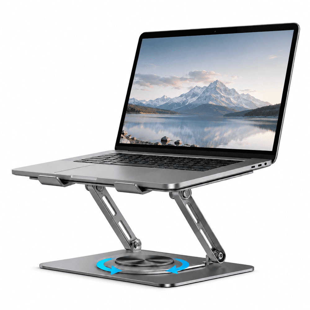 Icreopro Adjustable Rotating Laptop Stand: $19.99 Icreopro Adjustable Rotating Laptop Stand: $19.99