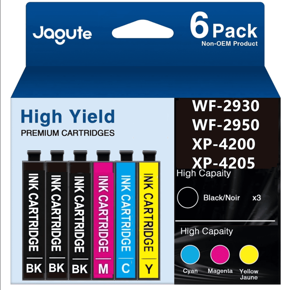 Epson Workforce and Expression Compatible Ink Cartridges 6-Pack: $30.59 Epson Workforce and Expression Compatible Ink Cartridges 6-Pack: $30.59
