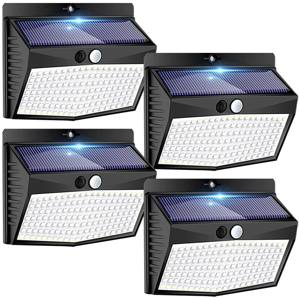 Solar-Powered Motion Sensor Security Lights 4-Pack: $26.99 Solar-Powered Motion Sensor Security Lights 4-Pack: $26.99