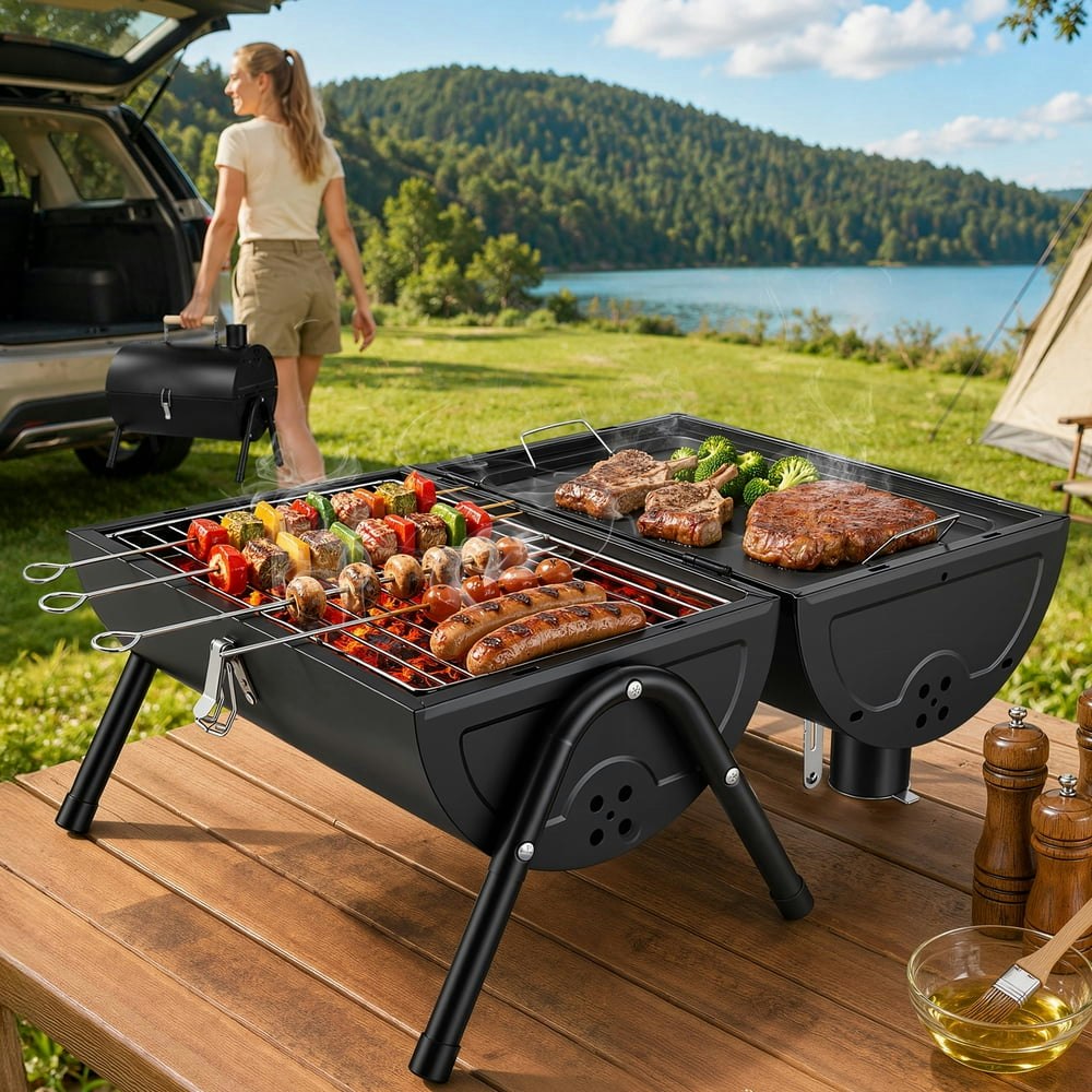 Reloive Portable Charcoal Grill: $40.99 Reloive Portable Charcoal Grill: $40.99