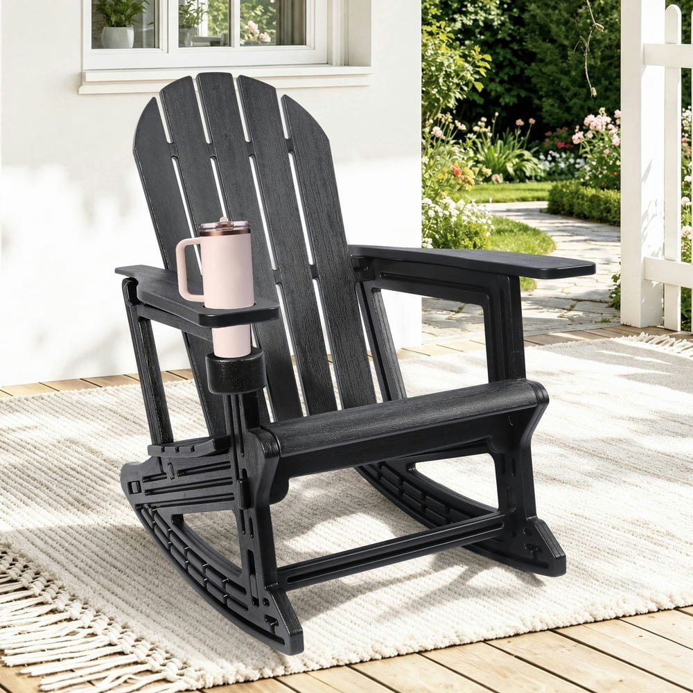 GVDV HDPE Adirondack Rocking Chair: $99.99 GVDV HDPE Adirondack Rocking Chair: $99.99