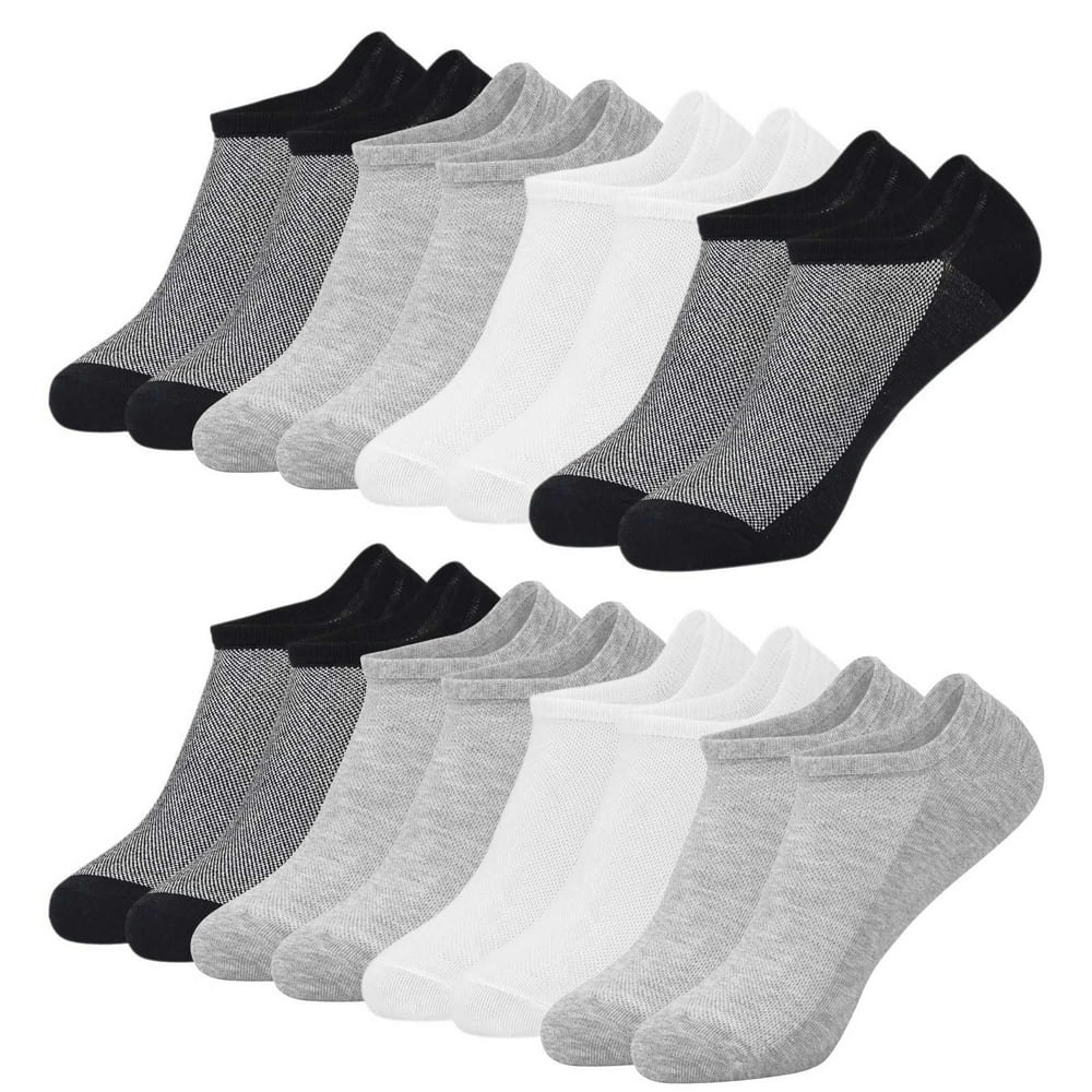 Elutong Men's No-Show Cotton Socks 8-Pack: $8.99 Elutong Men's No-Show Cotton Socks 8-Pack: $8.99