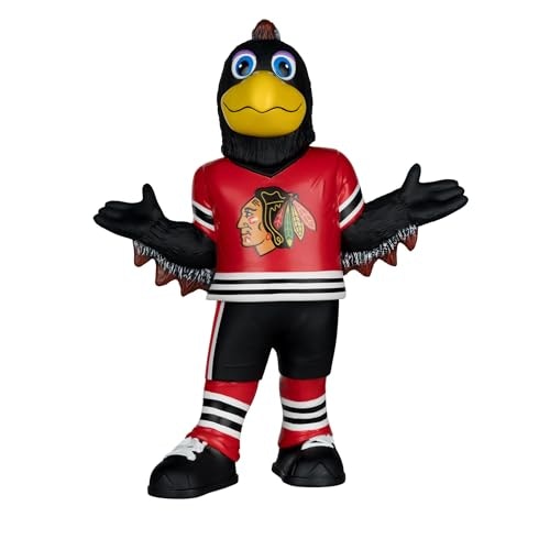 McFarlane Toys Tommy Hawk Chicago Blackhawks 8-inch Vinyl Mascot Figure: $11.30 McFarlane Toys Tommy Hawk Chicago Blackhawks 8-inch Vinyl Mascot Figure: $11.30