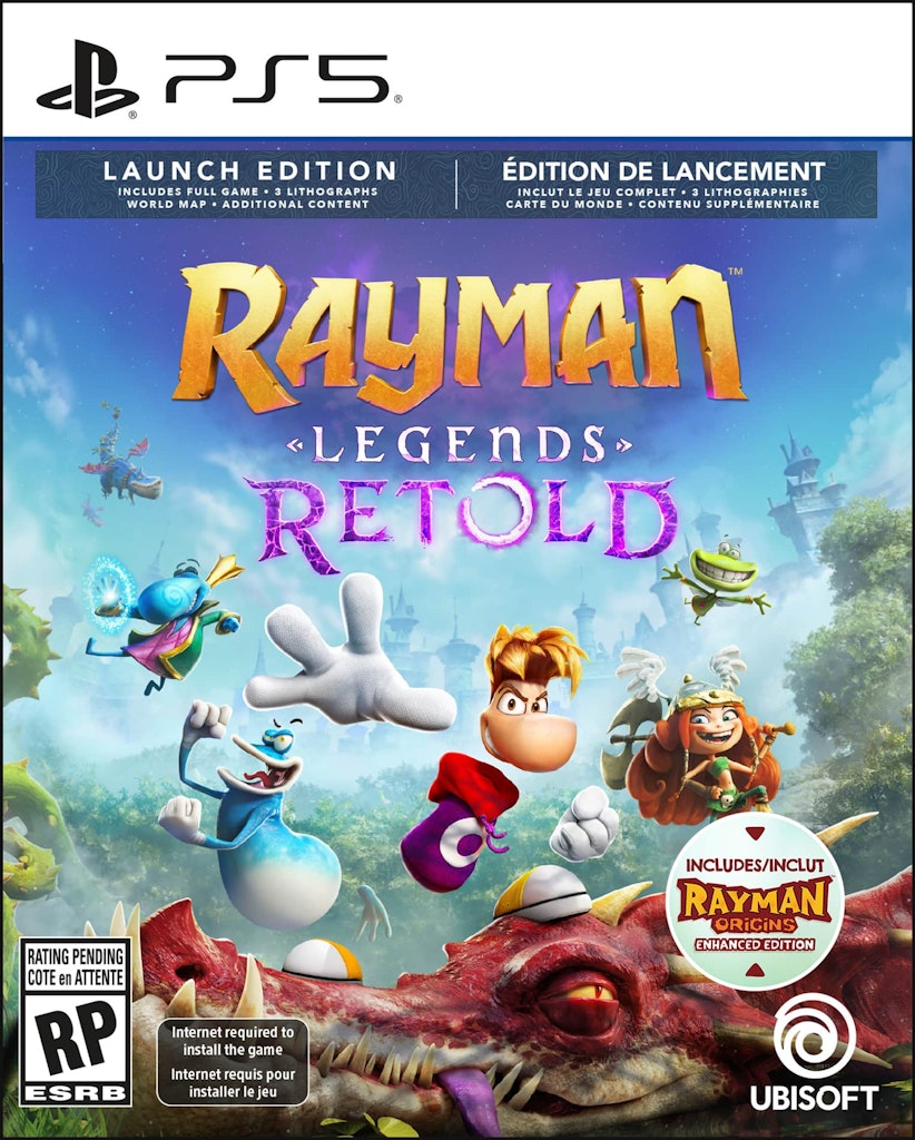 Rayman Legends Retold Launch Edition PlayStation 5: $39.99