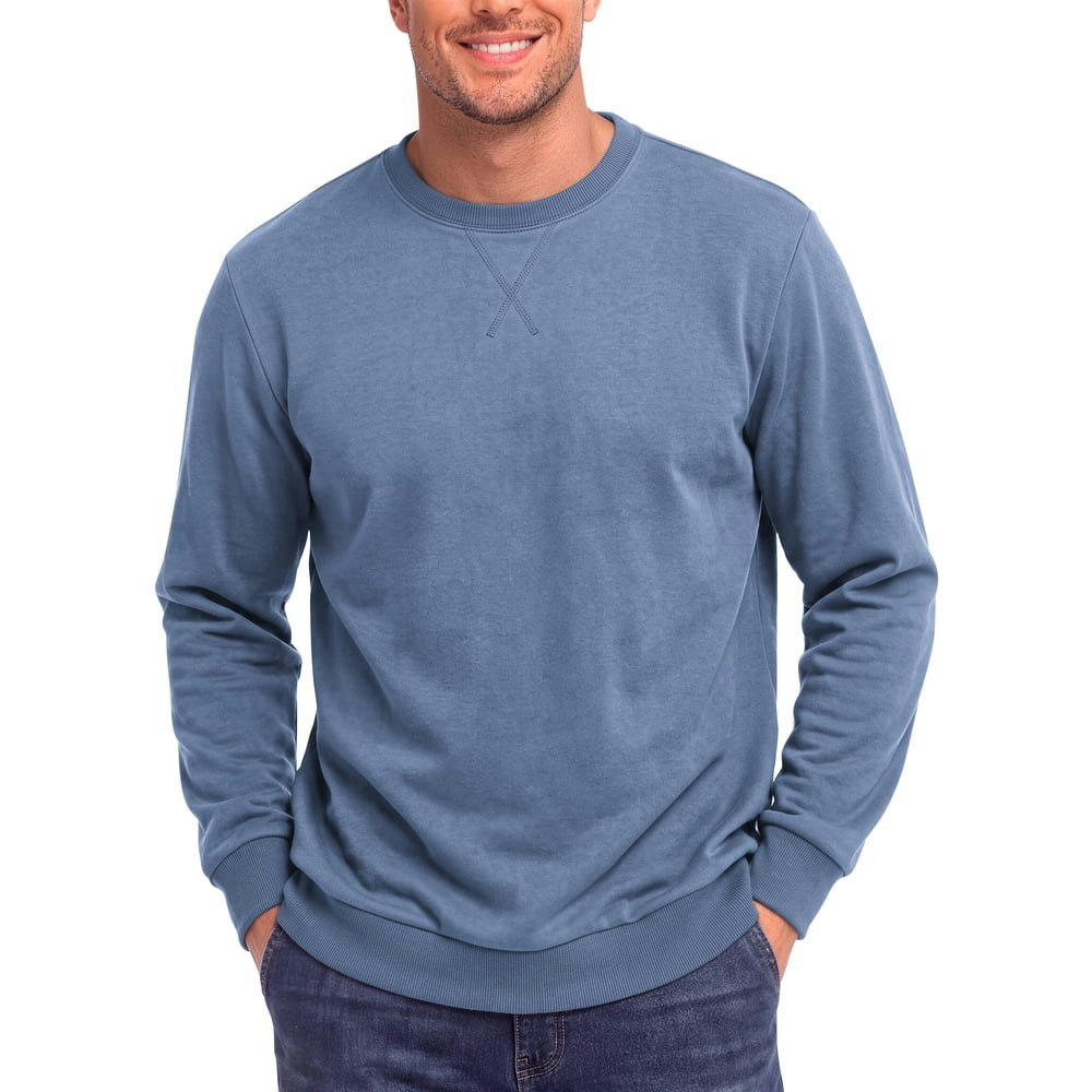 Gents Bliss Men's Fleece Crew Neck Pullover Sweatshirt: $16.99 Gents Bliss Men's Fleece Crew Neck Pullover Sweatshirt: $16.99