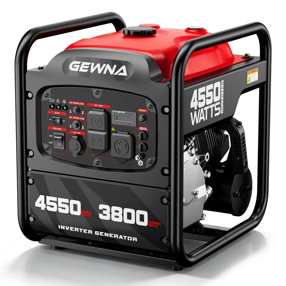 Gewna 4,550W Portable Inverter Generator: $329.99 Gewna 4,550W Portable Inverter Generator: $329.99