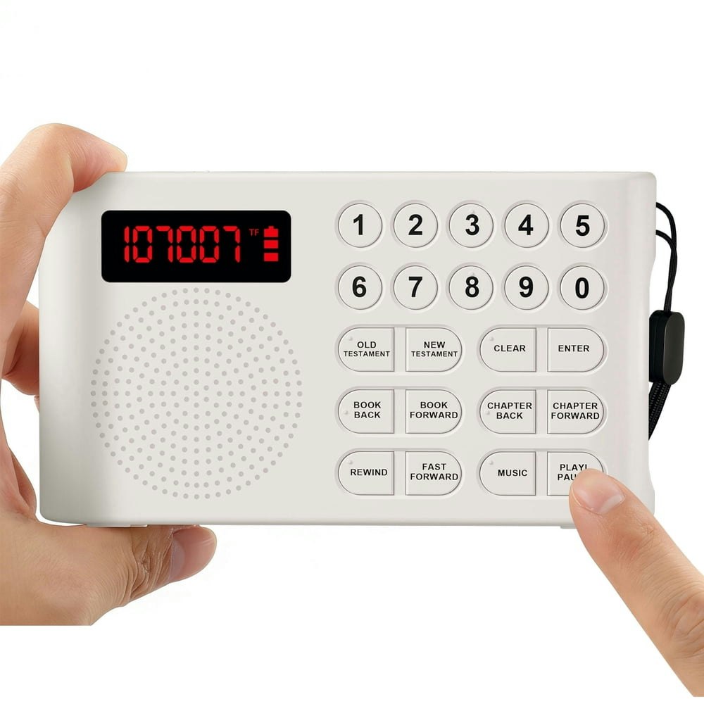 KJV Audio Bible Player for Seniors: $48.99