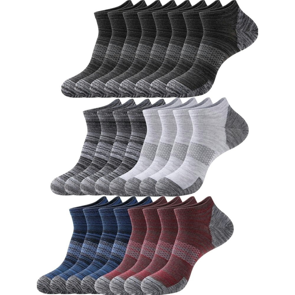 Cooplus Men's Cushioned Ankle Socks 12-Pack: $13.99 Cooplus Men's Cushioned Ankle Socks 12-Pack: $13.99