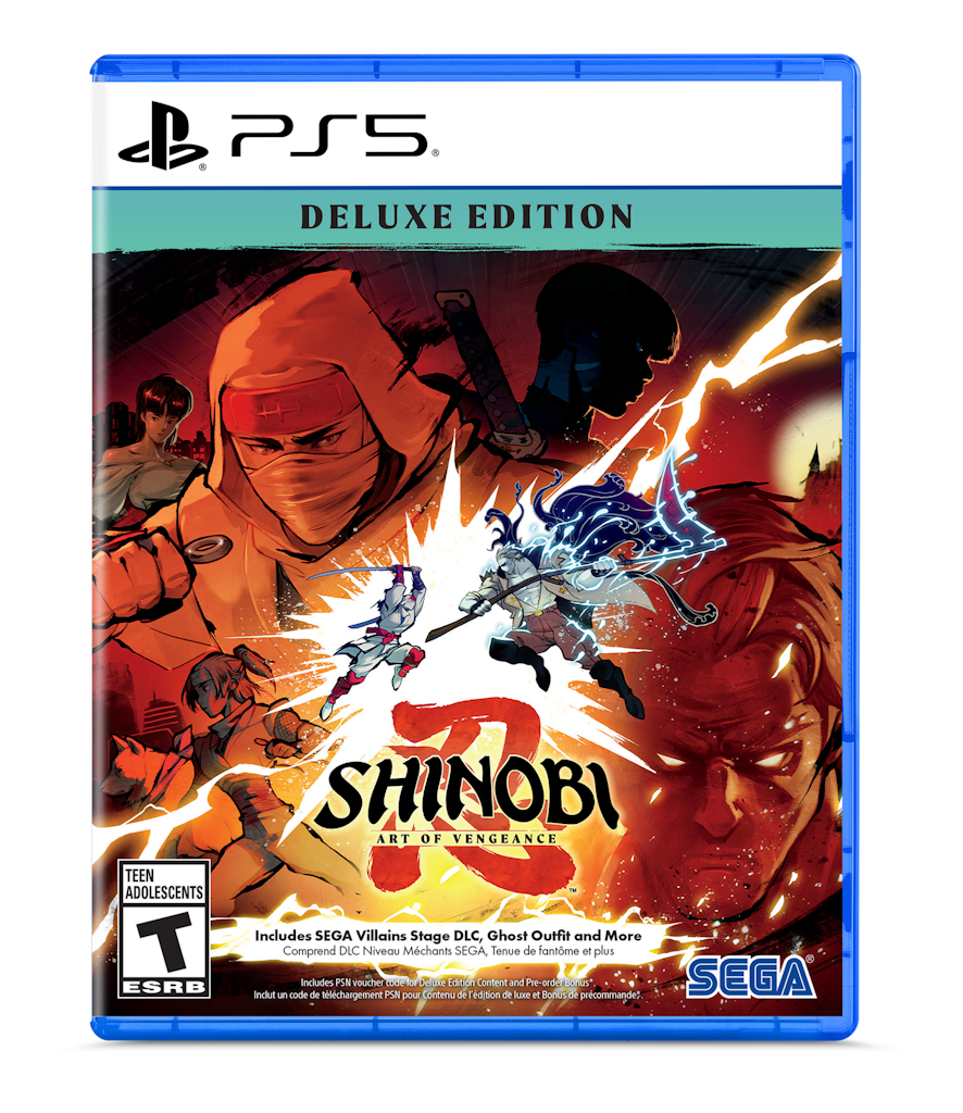 Shinobi Art of Vengeance Deluxe Edition for PlayStation 5: $44.99