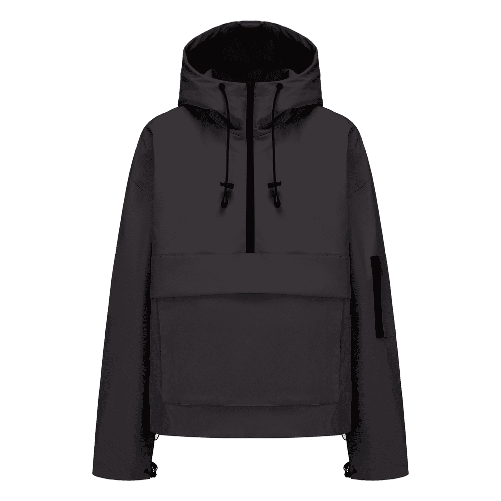 Puffit Women's Waterproof Half-Zip Rain Jacket: $29.99 Puffit Women's Waterproof Half-Zip Rain Jacket: $29.99
